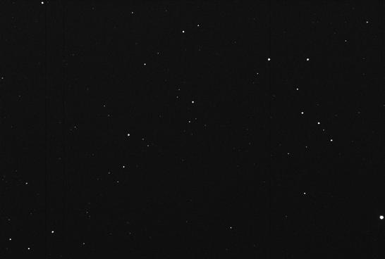 Sky image of variable star UV-HER (UV HERCULIS) on the night of JD2452840.