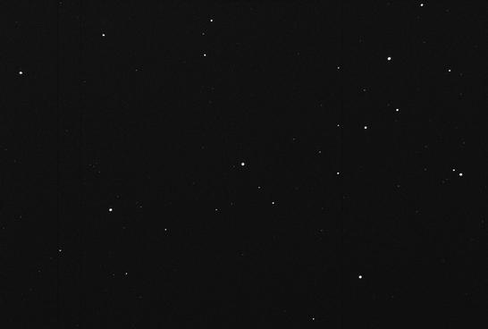 Sky image of variable star W-CRB (W CORONAE BOREALIS) on the night of JD2452840.