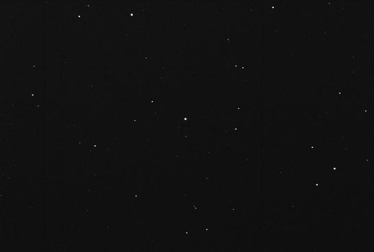 Sky image of variable star X-CRB (X CORONAE BOREALIS) on the night of JD2452840.