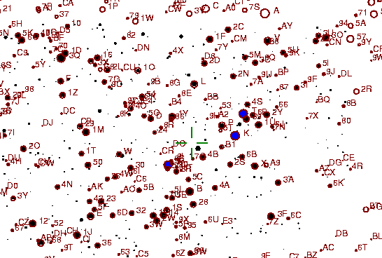 Identification sketch for variable star FO-AQL (FO AQUILAE) on the night of JD2452903.
