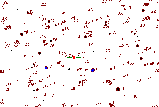 Identification sketch for variable star TT-ARI (TT ARIETIS) on the night of JD2452903.