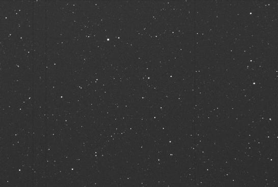 Sky image of variable star UV-SGE (UV SAGITTAE) on the night of JD2452910.