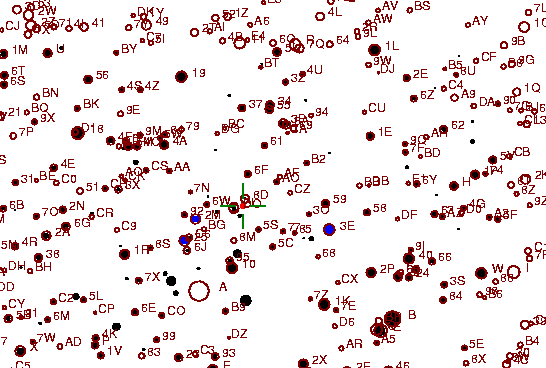 Identification sketch for variable star TT-MON (TT MONOCEROTIS) on the night of JD2452994.