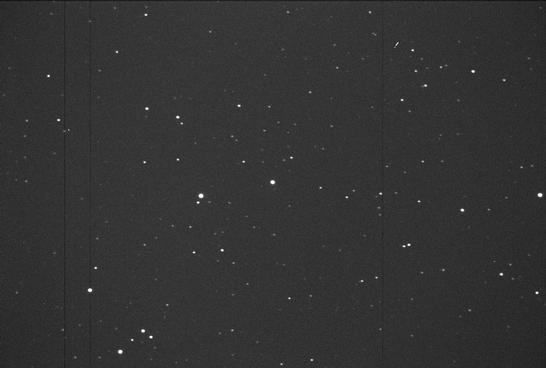 Sky image of variable star R-CMI (R CANIS MINORIS) on the night of JD2453042.