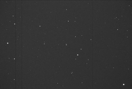Sky image of variable star S-LYN (S LYNCIS) on the night of JD2453042.