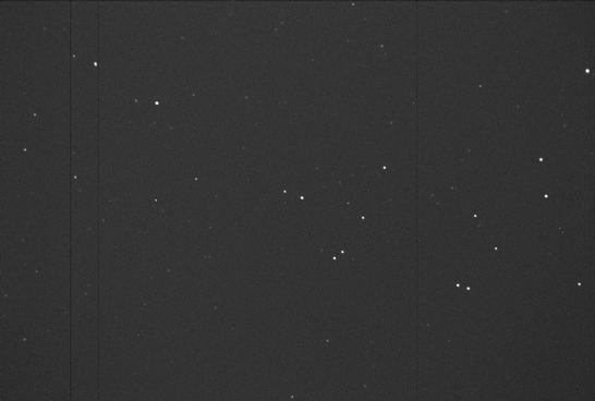 Sky image of variable star U-LYN (U LYNCIS) on the night of JD2453042.