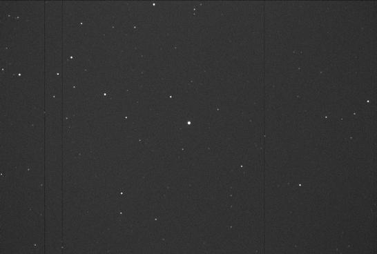 Sky image of variable star V-LYN (V LYNCIS) on the night of JD2453042.