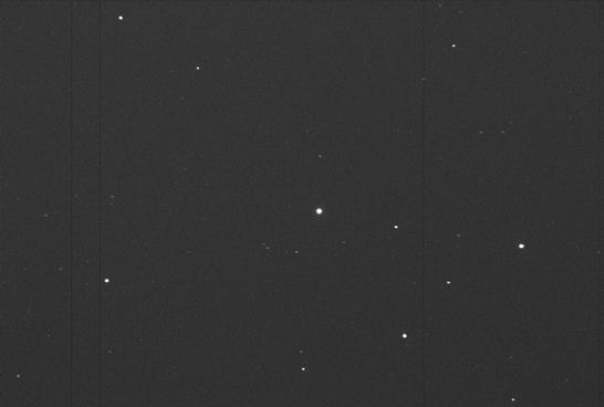 Sky image of variable star R-LEP (R LEPORIS) on the night of JD2453057.