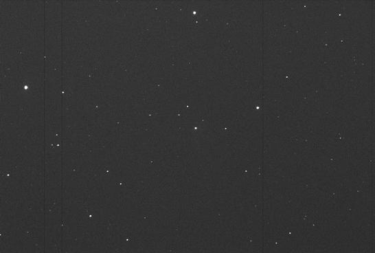 Sky image of variable star RY-TAU (RY TAURI) on the night of JD2453057.