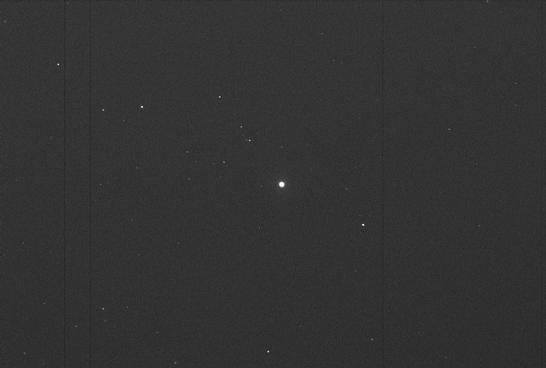 Sky image of variable star T-UMA (T URSAE MAJORIS) on the night of JD2453057.