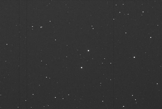 Sky image of variable star U-CMI (U CANIS MINORIS) on the night of JD2453057.