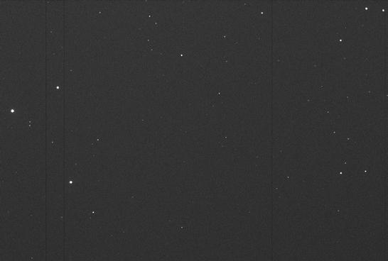 Sky image of variable star U-CNC (U CANCRI) on the night of JD2453057.