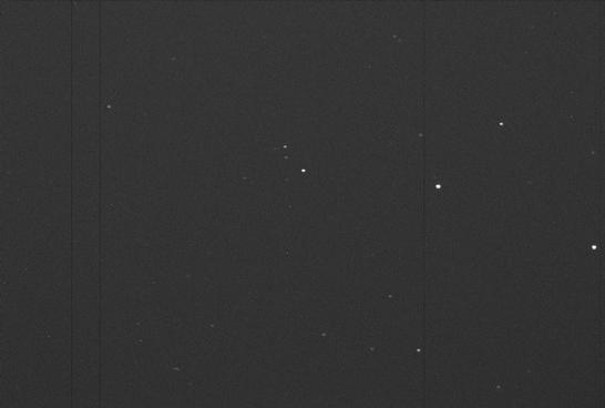 Sky image of variable star U-CRV (U CORVI) on the night of JD2453057.