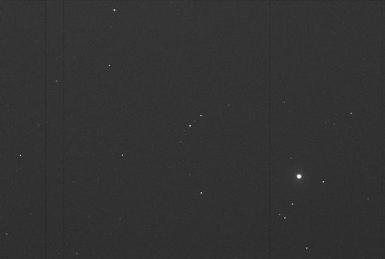 Sky image of variable star V-LEO (V LEONIS) on the night of JD2453057.