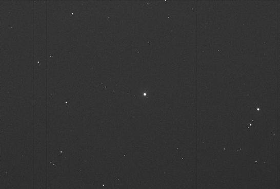 Sky image of variable star VW-UMA (VW URSAE MAJORIS) on the night of JD2453057.