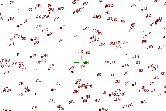 Identification sketch for variable star DI-UMA (DI URSAE MAJORIS) on the night of JD2453072.