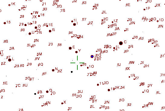 Identification sketch for variable star DV-UMA (DV URSAE MAJORIS) on the night of JD2453072.