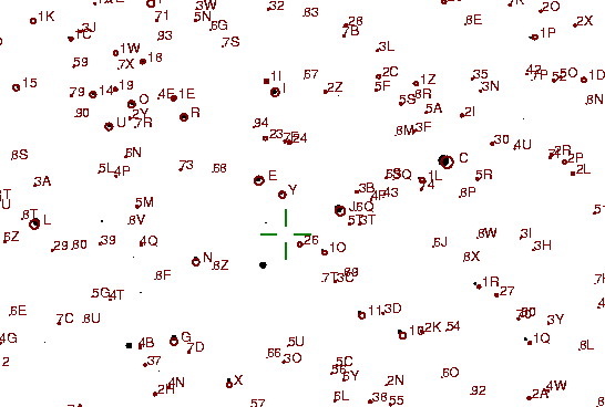 Identification sketch for variable star DV-UMA (DV URSAE MAJORIS) on the night of JD2453072.