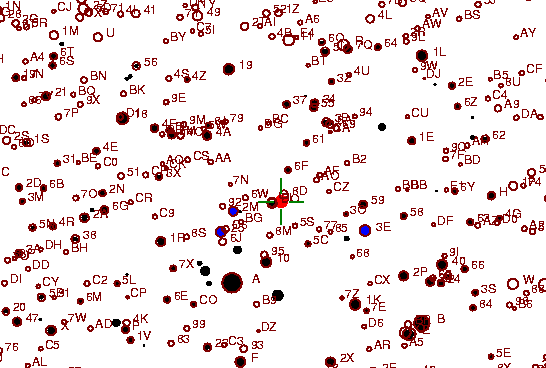 Identification sketch for variable star TT-MON (TT MONOCEROTIS) on the night of JD2453072.