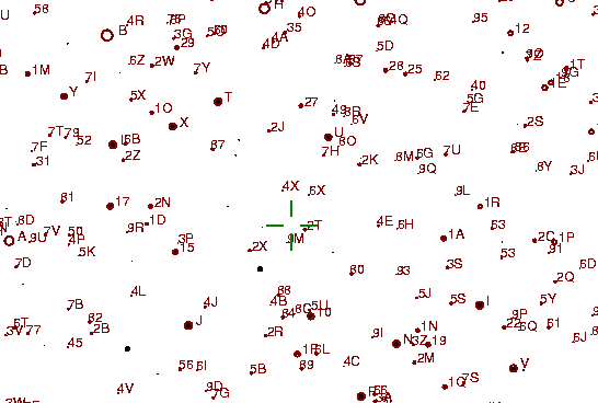 Identification sketch for variable star DI-UMA (DI URSAE MAJORIS) on the night of JD2453093.