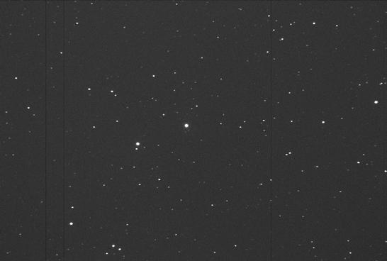 Sky image of variable star R-CMI (R CANIS MINORIS) on the night of JD2453093.