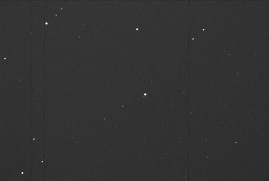 Sky image of variable star X-HYA (X HYDRAE) on the night of JD2453093.