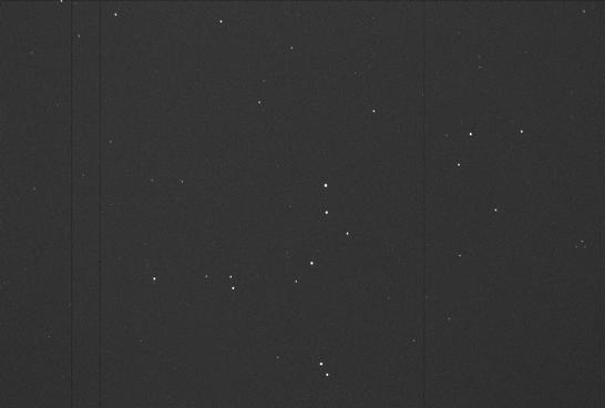 Sky image of variable star S-UMI (S URSAE MINORIS) on the night of JD2453189.