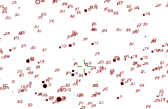 Identification sketch for variable star TT-BOO (TT BOOTIS) on the night of JD2453189.
