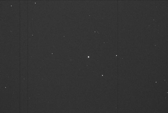 Sky image of variable star U-UMI (U URSAE MINORIS) on the night of JD2453189.