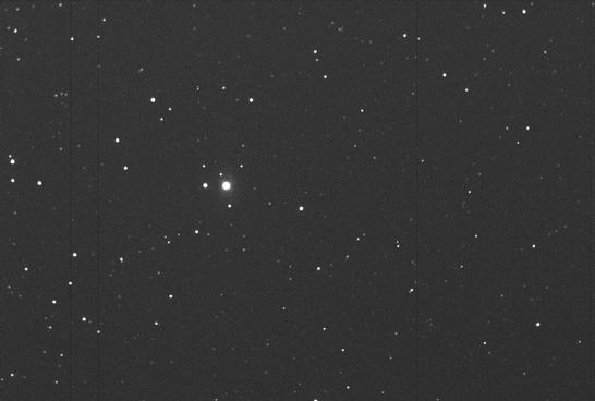 Sky image of variable star W-DEL (W DELPHINI) on the night of JD2453236.