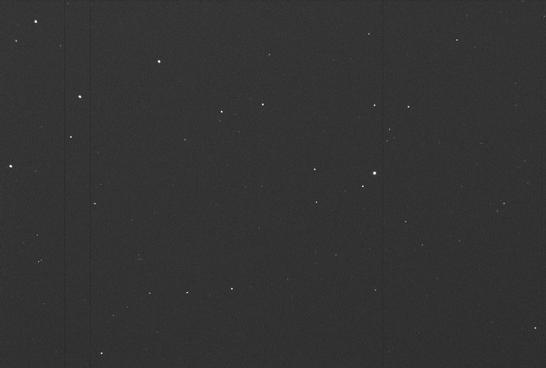 Sky image of variable star R-UMI (R URSAE MINORIS) on the night of JD2453237.