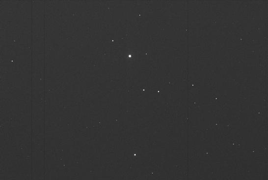 Sky image of variable star RW-DRA (RW DRACONIS) on the night of JD2453237.