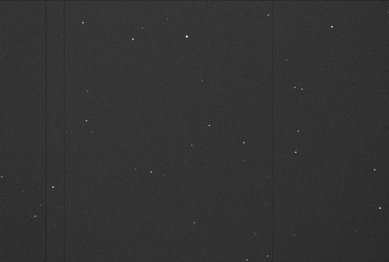 Sky image of variable star X-CRB (X CORONAE BOREALIS) on the night of JD2453262.