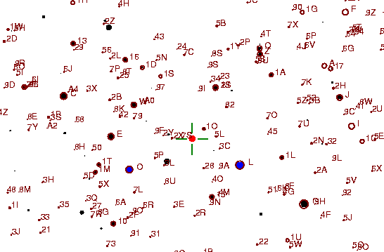 Identification sketch for variable star TT-ARI (TT ARIETIS) on the night of JD2453352.
