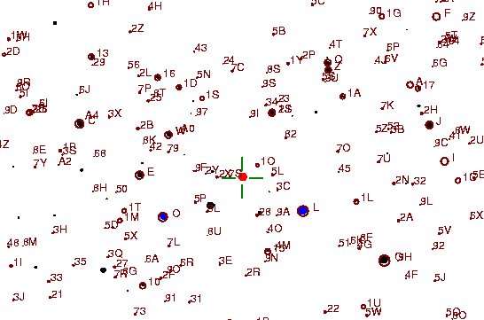 Identification sketch for variable star TT-ARI (TT ARIETIS) on the night of JD2453352.